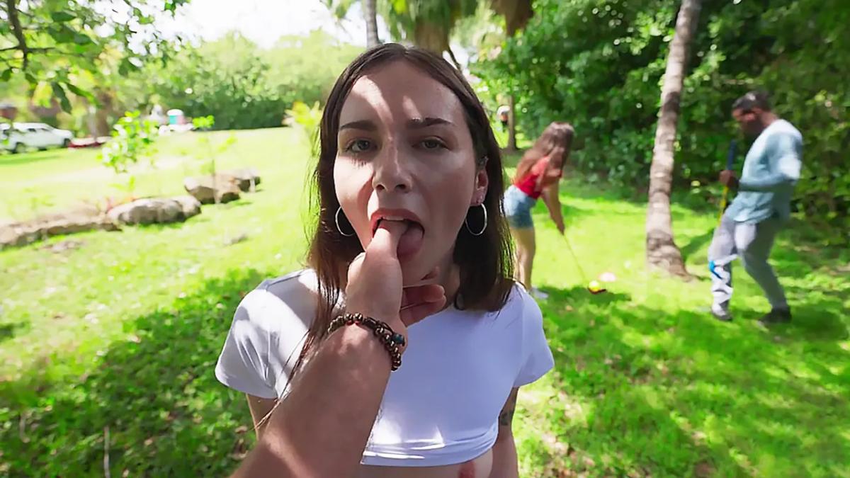 Sucks Cock Instead of Golf